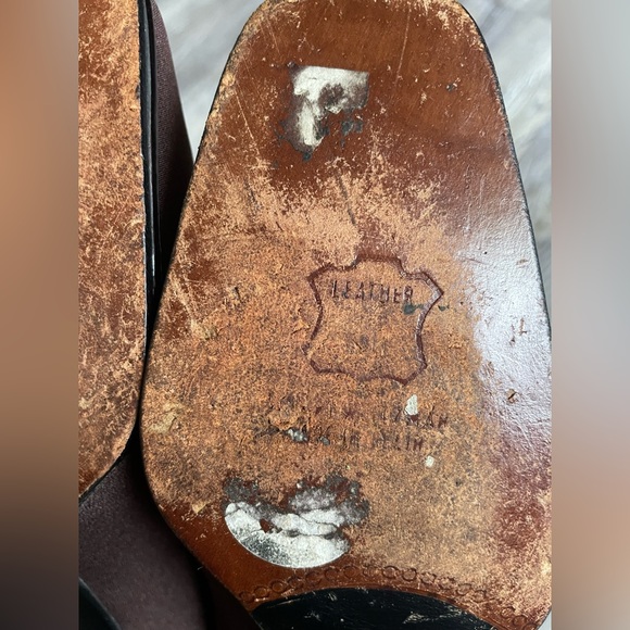 Stuart Weitzman Chocolate Brown Block Heels - Picture 12 of 13